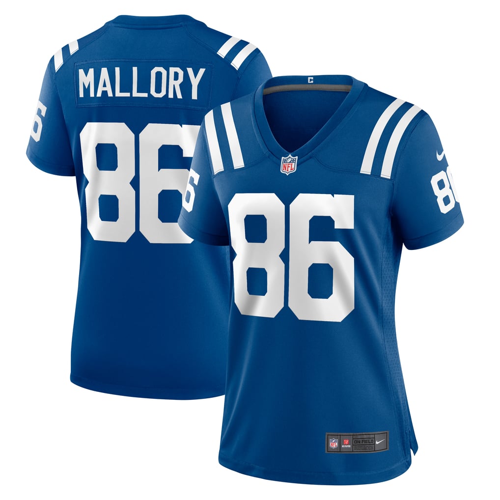 Women's Indianapolis Colts Will Mallory Nike  Royal Team Game Jersey - Image 1