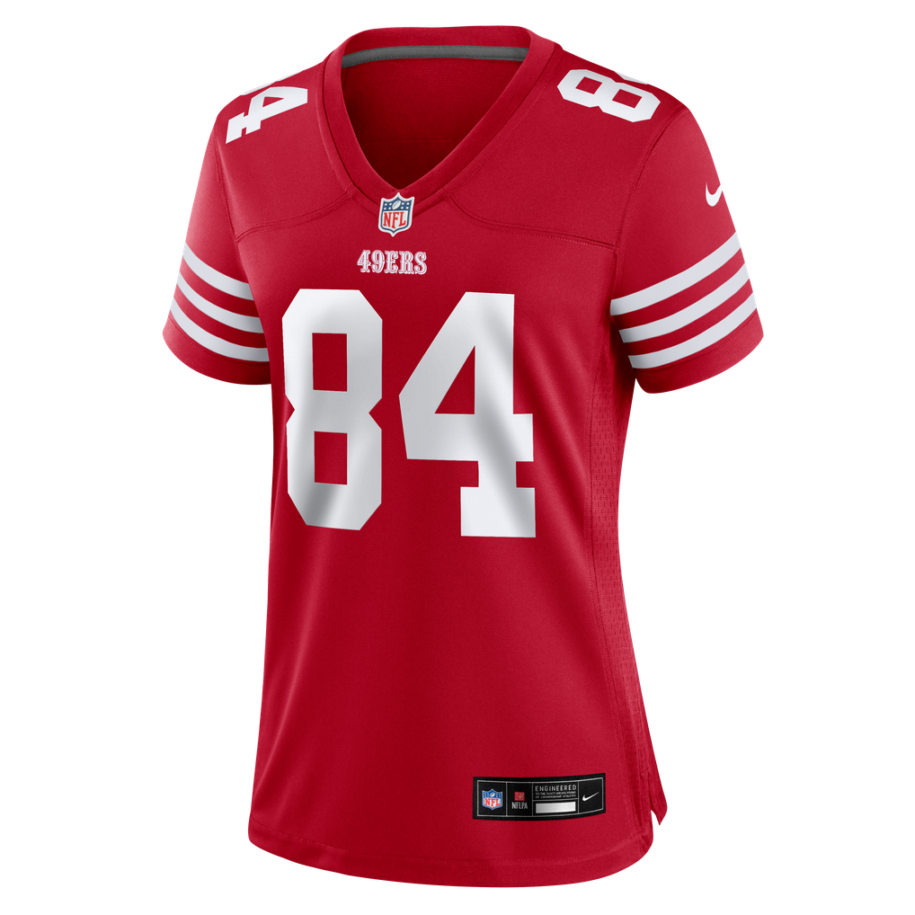 Women's San Francisco 49ers Will Pauling Nike Scarlet Team Game Jersey - Image 7
