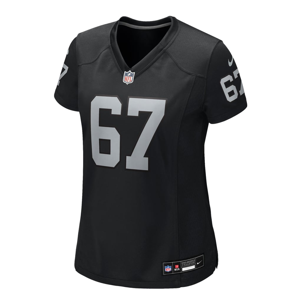 Women's Las Vegas Raiders Will Putnam Nike  Black Team Game Jersey - Image 3