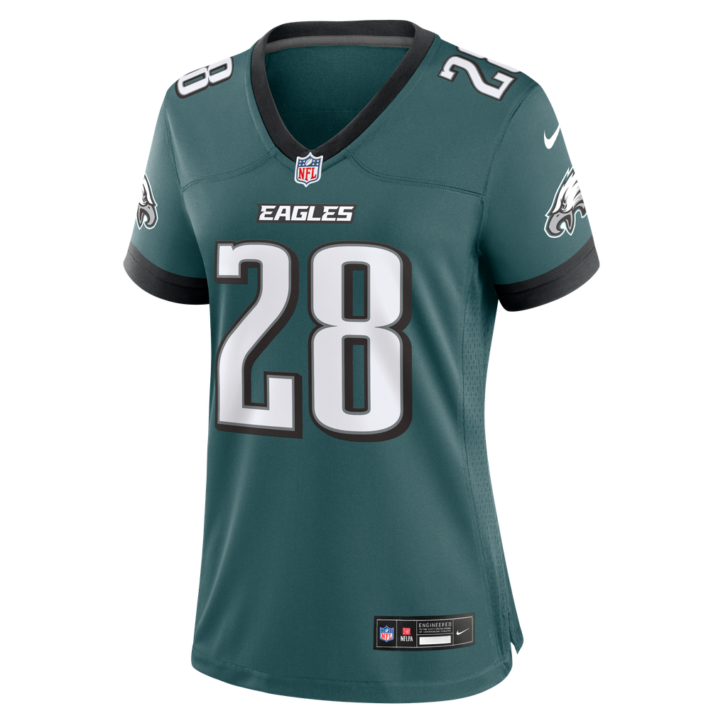 Women's Philadelphia Eagles Will Shipley Nike  Midnight Green Team Game Jersey - Image 3