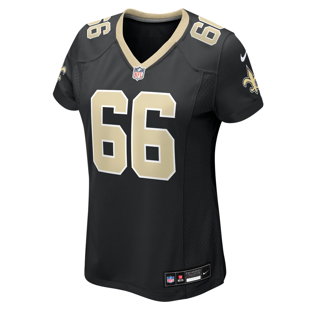 Women's New Orleans Saints William Sherman Nike  Black Team Game Jersey - Image 3