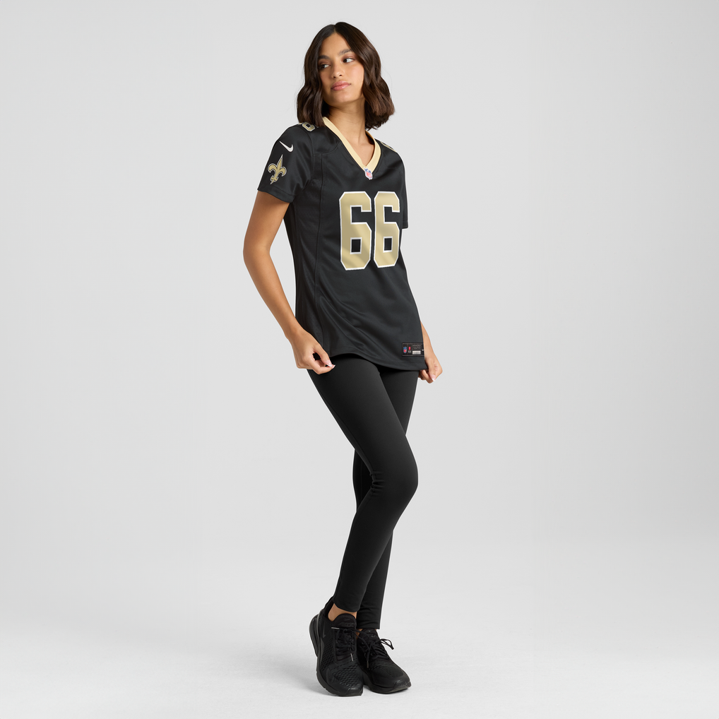 Women's New Orleans Saints William Sherman Nike  Black Team Game Jersey - Image 5