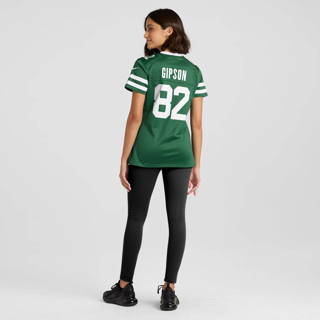 Women's New York Jets Xavier Gipson Nike Legacy Green Game Jersey - Image 6