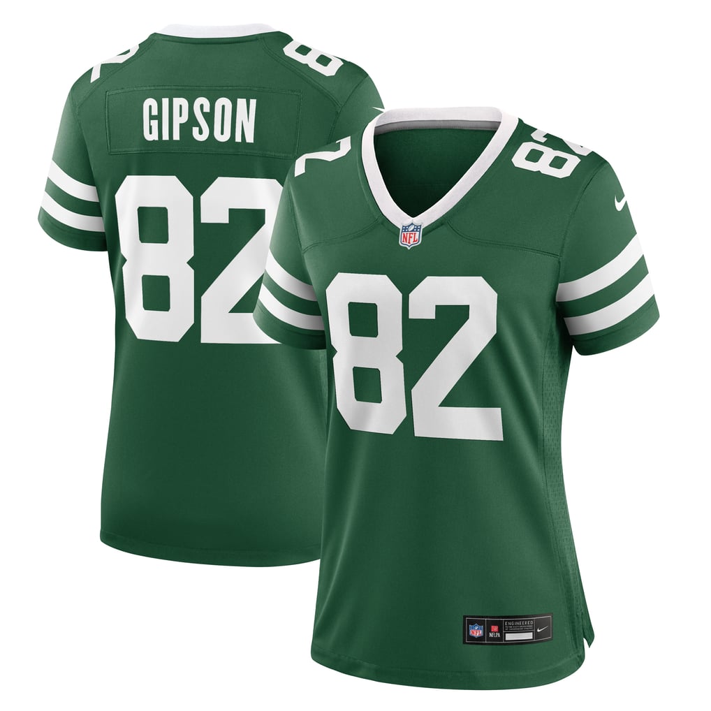 Women's New York Jets Xavier Gipson Nike Legacy Green Game Jersey - Image 1