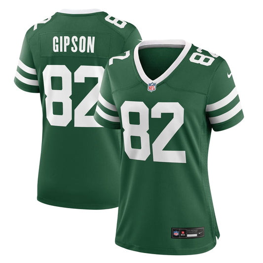 Women's New York Jets Xavier Gipson Nike Legacy Green Game Jersey - Image 1