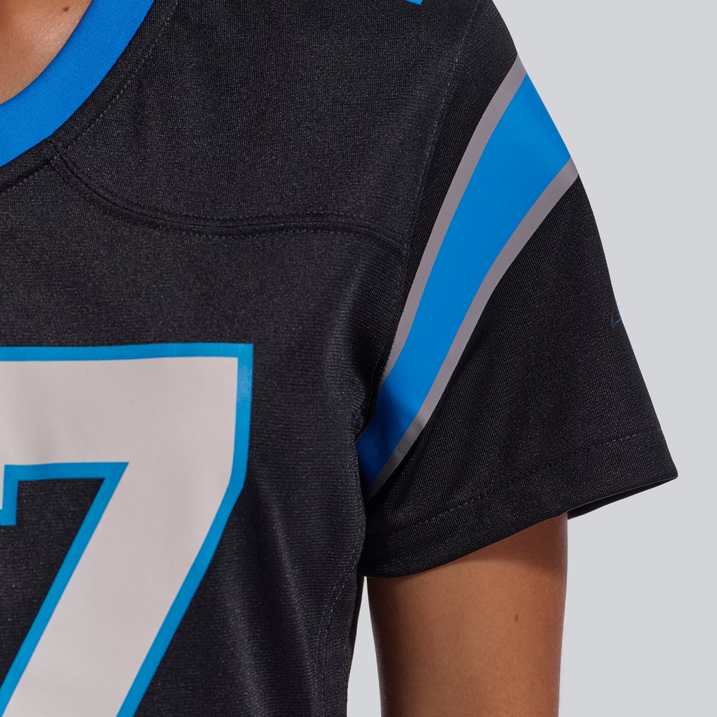 Women's Carolina Panthers Xavier Legette Nike Black Game Jersey - Image 13