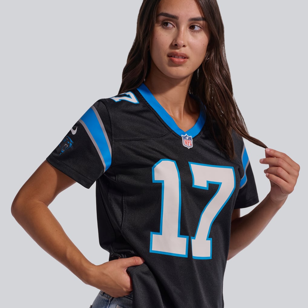 Women's Carolina Panthers Xavier Legette Nike Black Game Jersey - Image 10