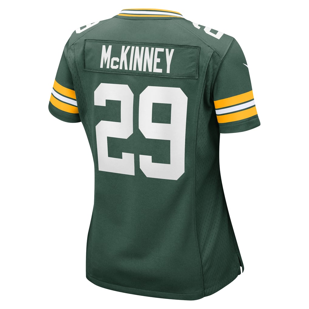 Women's Green Bay Packers Xavier McKinney Nike  Green Team Game Jersey - Image 4