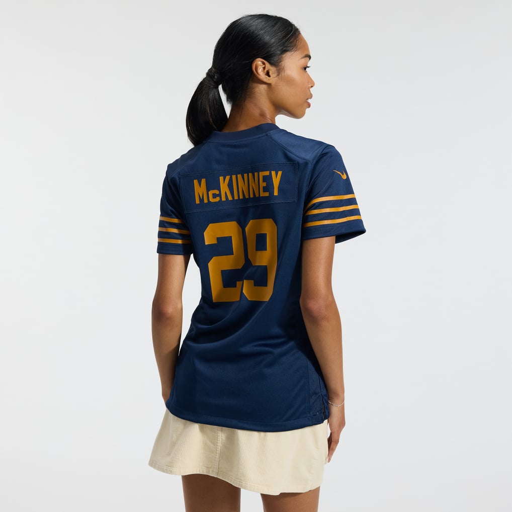Women's Green Bay Packers Xavier McKinney Nike Navy The 1923 Classic Game Jersey - Image 3
