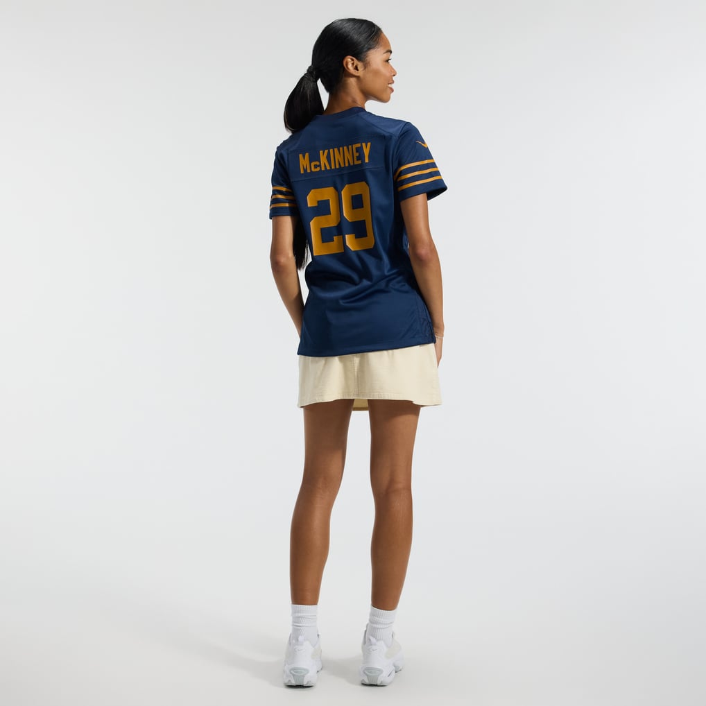 Women's Green Bay Packers Xavier McKinney Nike Navy The 1923 Classic Game Jersey - Image 5