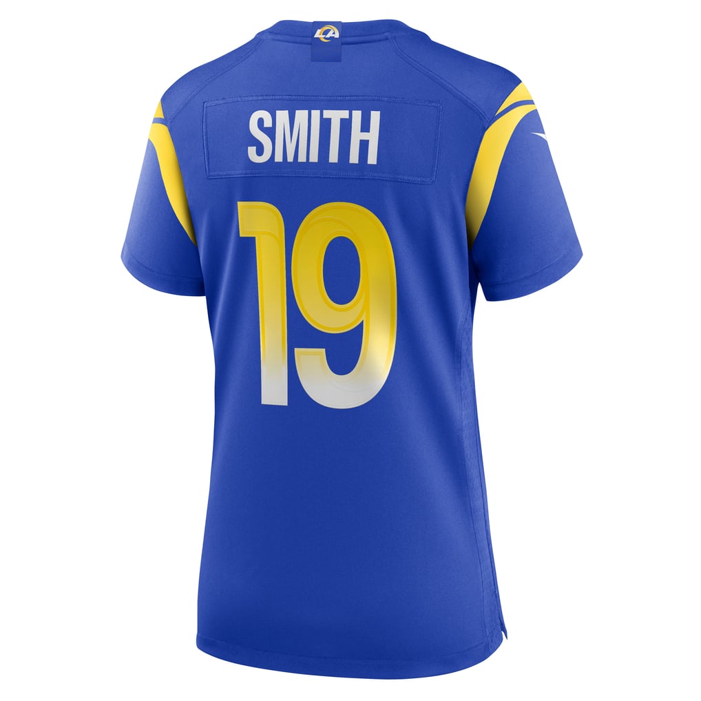 Women's Los Angeles Rams Xavier Smith Nike Royal Home Game Jersey - Image 4