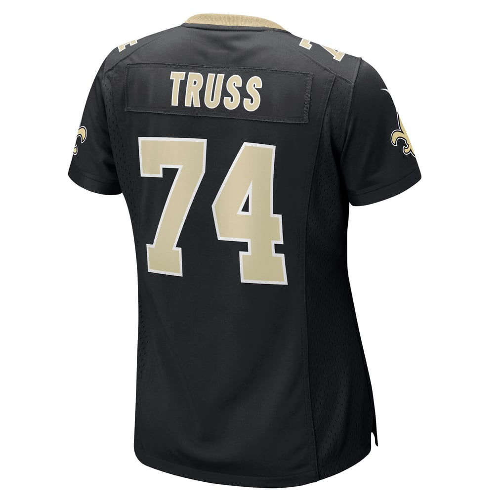 Women's New Orleans Saints Xavier Truss Nike  Black Team Game Jersey - Image 4