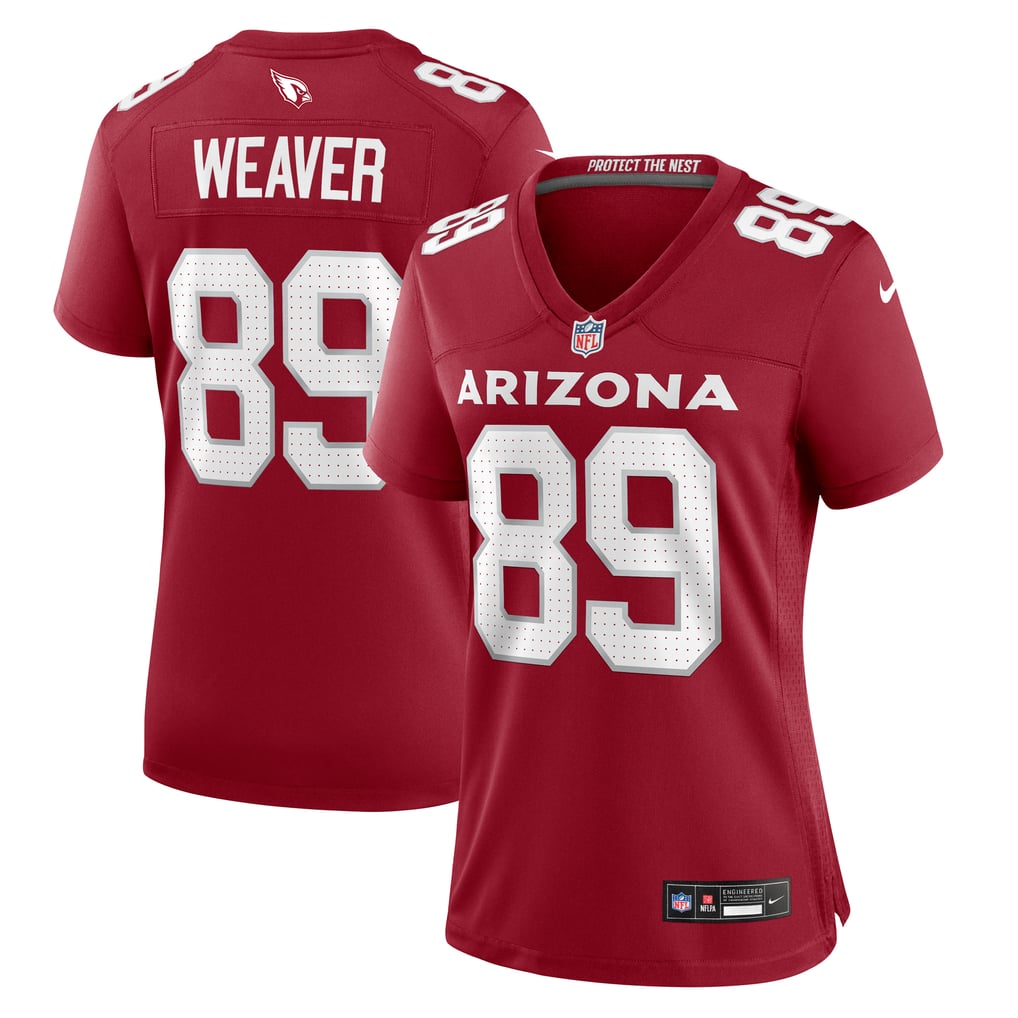 Women's Arizona Cardinals Xavier Weaver Nike  Cardinal  Game Jersey - Image 1