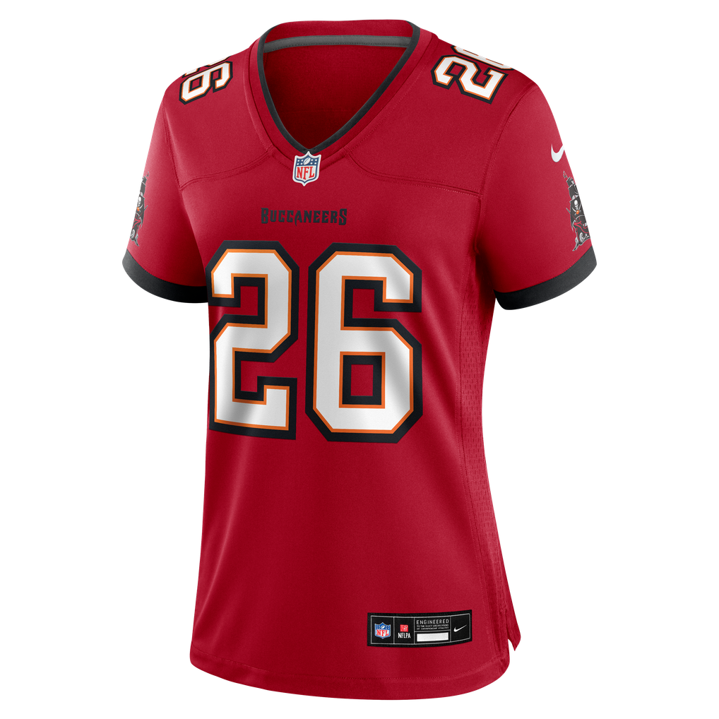 Women's Tampa Bay Buccaneers Xavier Williams Nike Red Team Game Jersey - Image 7