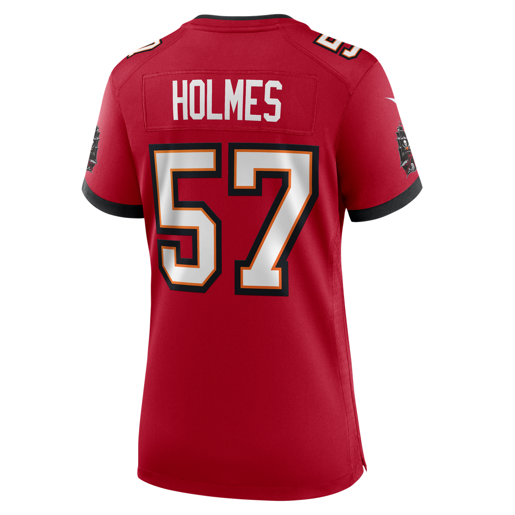 Women's Tampa Bay Buccaneers Yasir Holmes Nike Red Team Game Jersey - Image 8