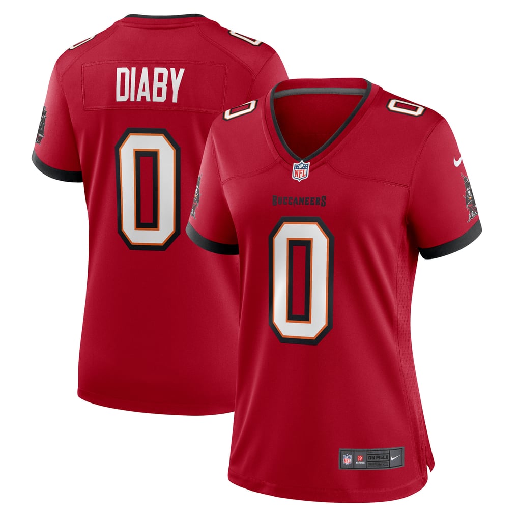 Women's Tampa Bay Buccaneers YaYa Diaby Nike  Red  Game Jersey - Image 2