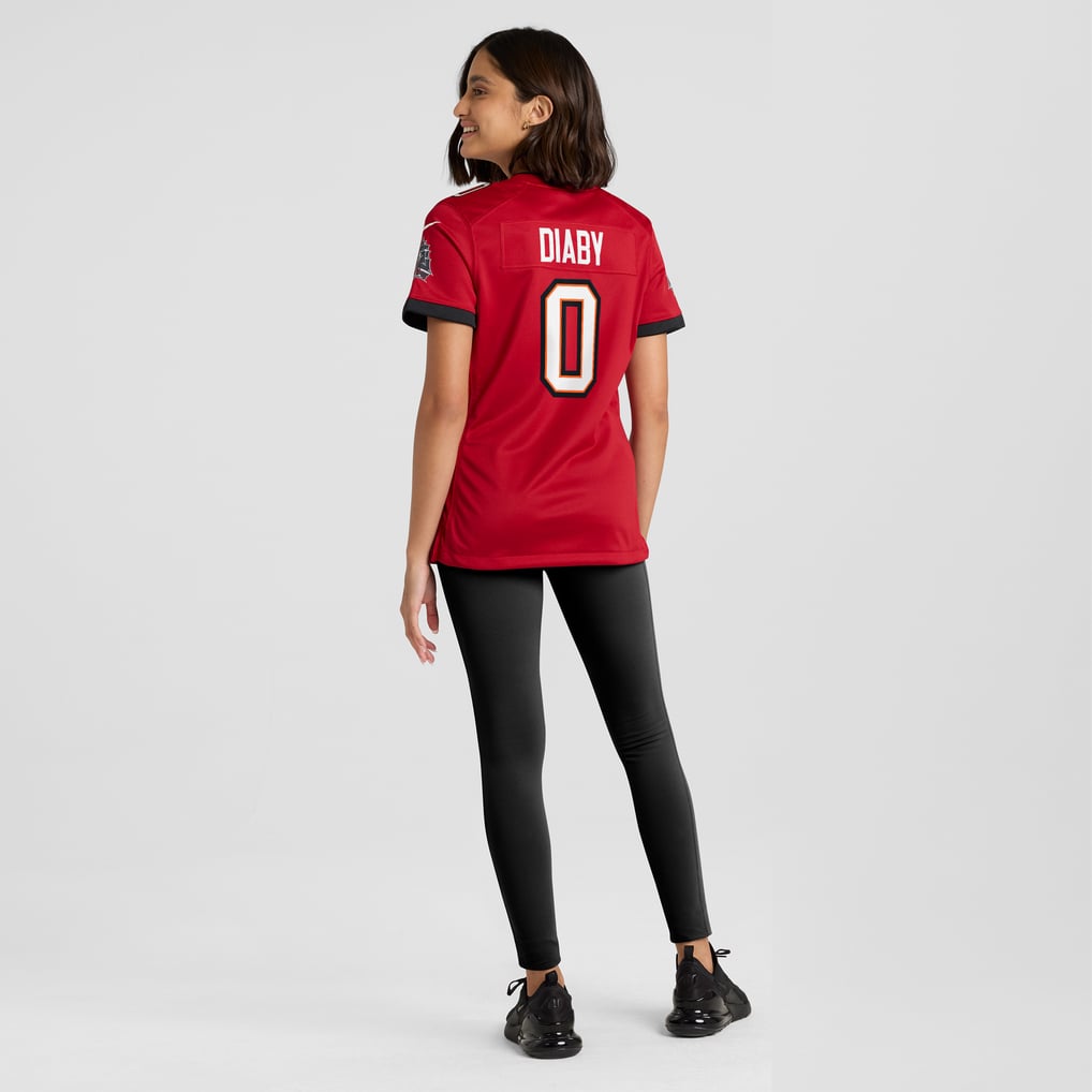 Women's Tampa Bay Buccaneers YaYa Diaby Nike  Red  Game Jersey - Image 6