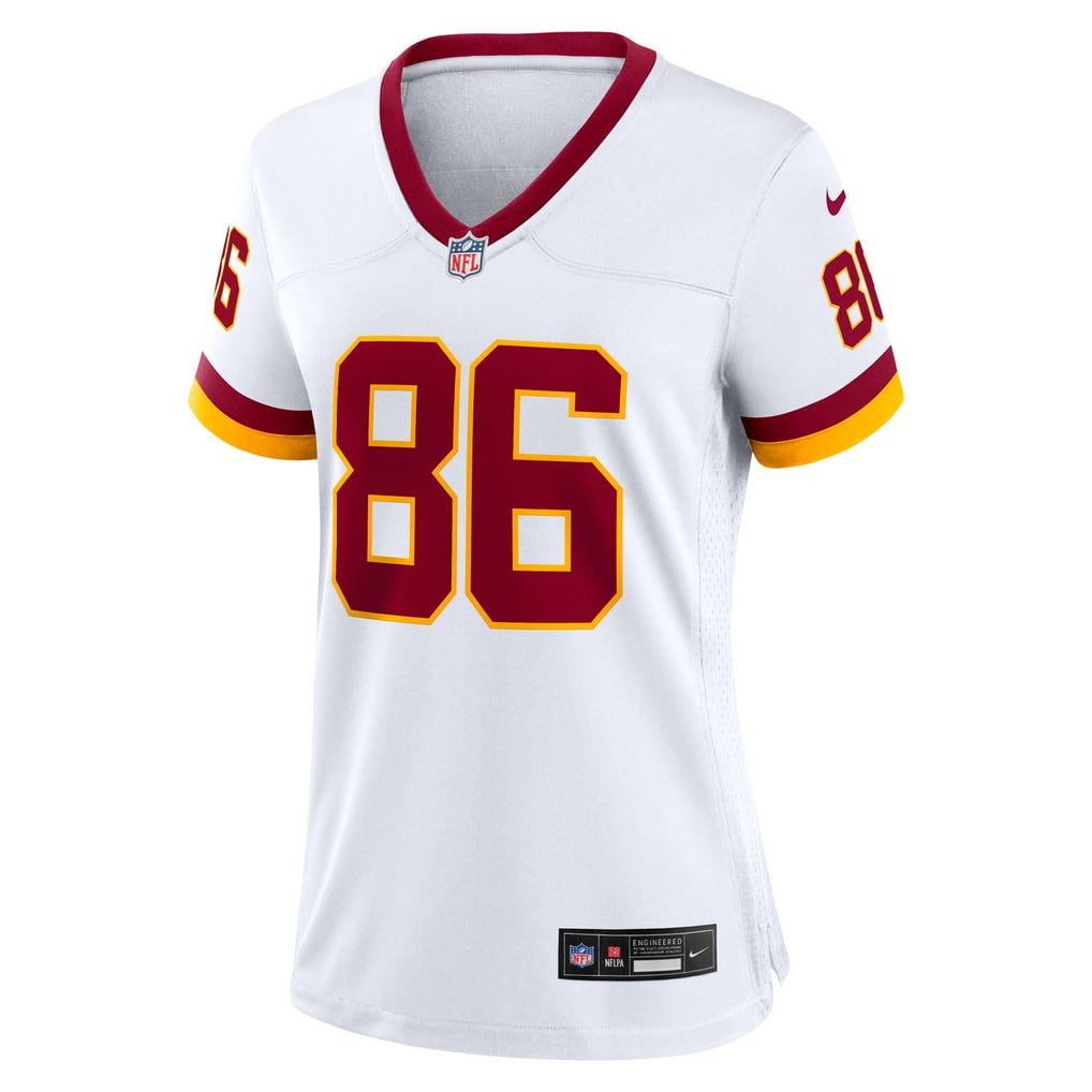 Women's Washington Commanders Zach Ertz Nike White Game Super Bowl Era Jersey - Image 3