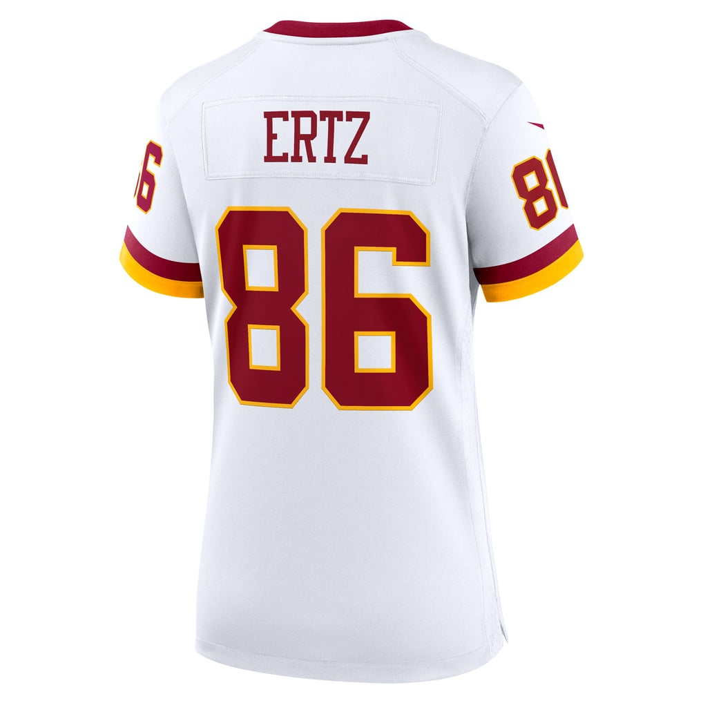 Women's Washington Commanders Zach Ertz Nike White Game Super Bowl Era Jersey - Image 4