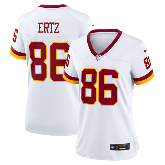 Women's Washington Commanders Zach Ertz Nike White Game Super Bowl Era Jersey - Image 1