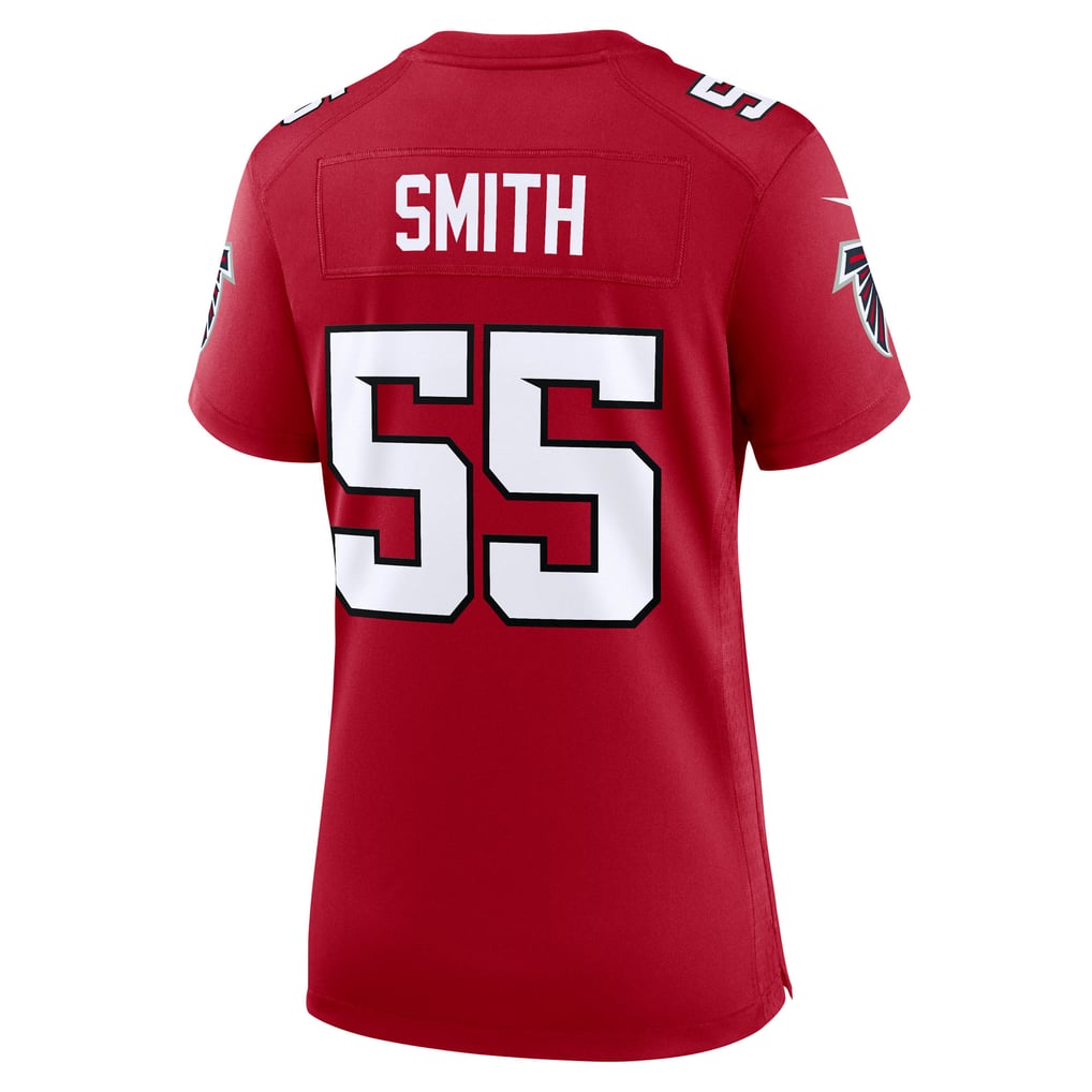 Women's Atlanta Falcons Za'Darius Smith Nike Red Team Game Jersey