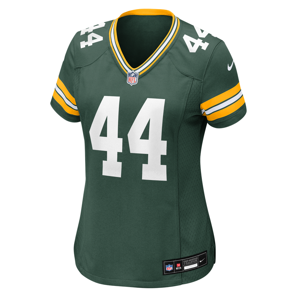 Women's Green Bay Packers Zaire Franklin Nike  Green Team Game Jersey - Image 3