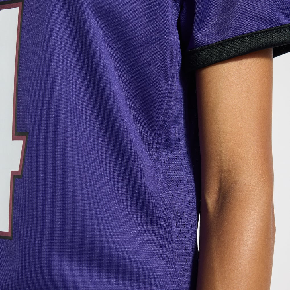 Women's Baltimore Ravens Zay Flowers Nike Purple Team Game Jersey