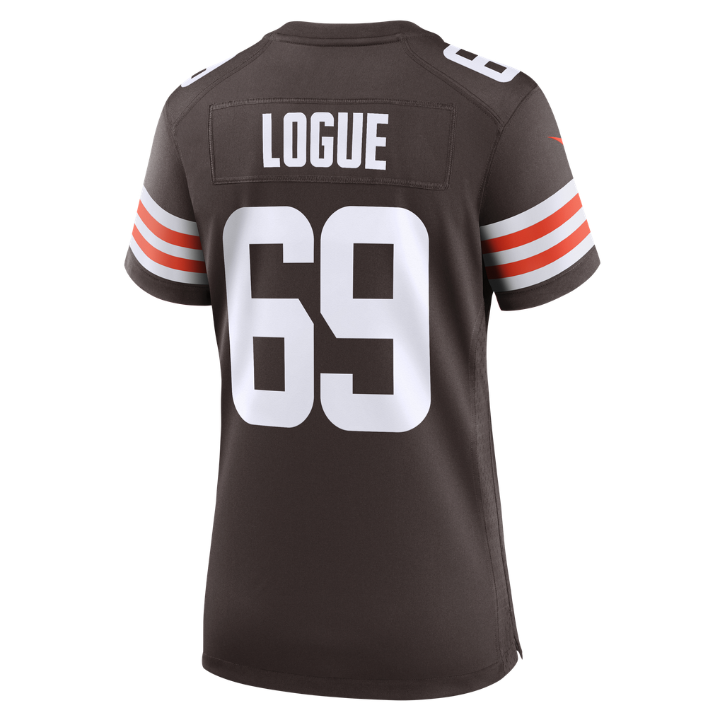 Women's Cleveland Browns Zion Logue Nike Brown Team Game Jersey - Image 8