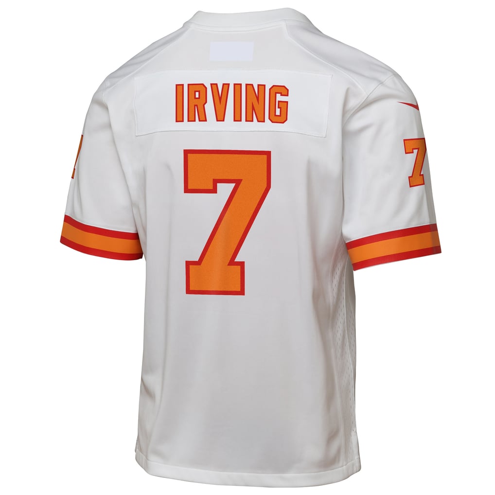 Youth '76 Tampa Bay Buccaneers Bucky Irving White  Game Jersey - Image 4