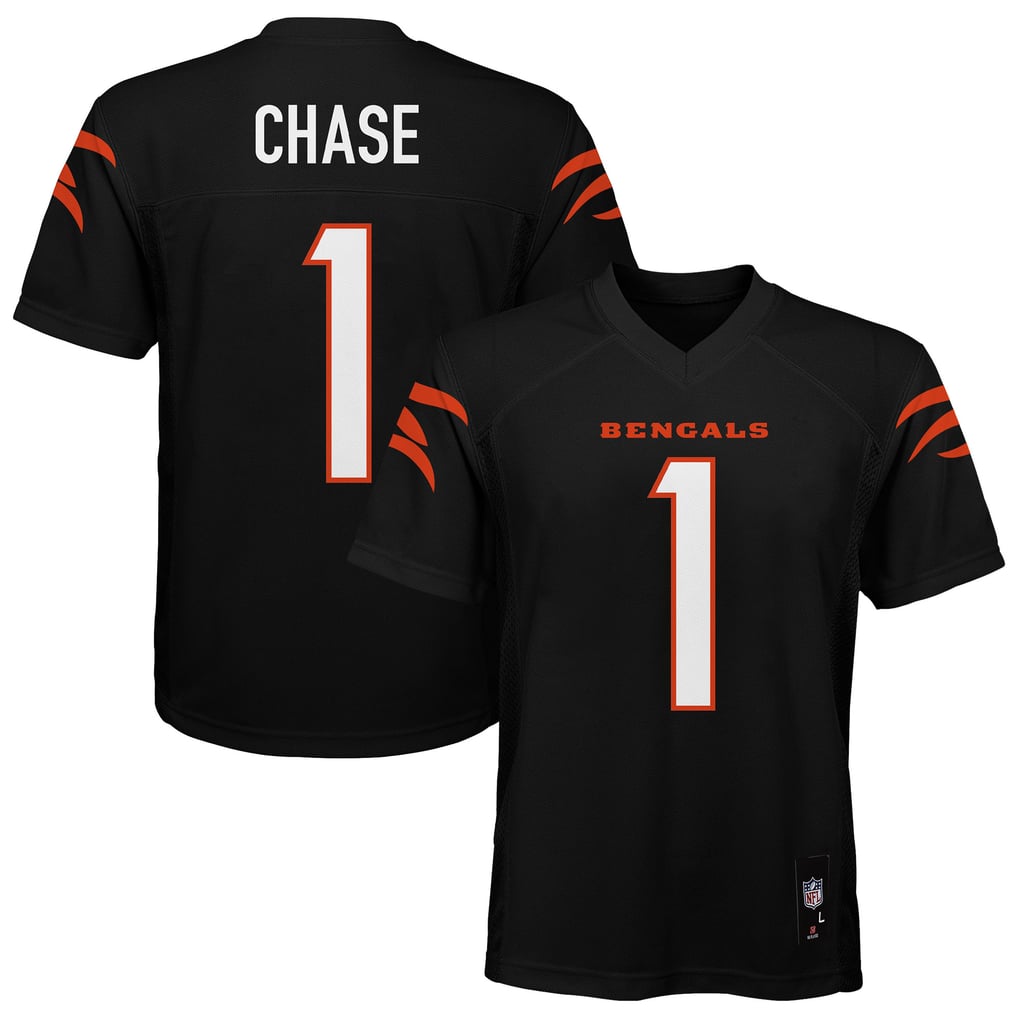 Youth Cincinnati Bengals Ja'Marr Chase Black Replica Jersey - Image 2