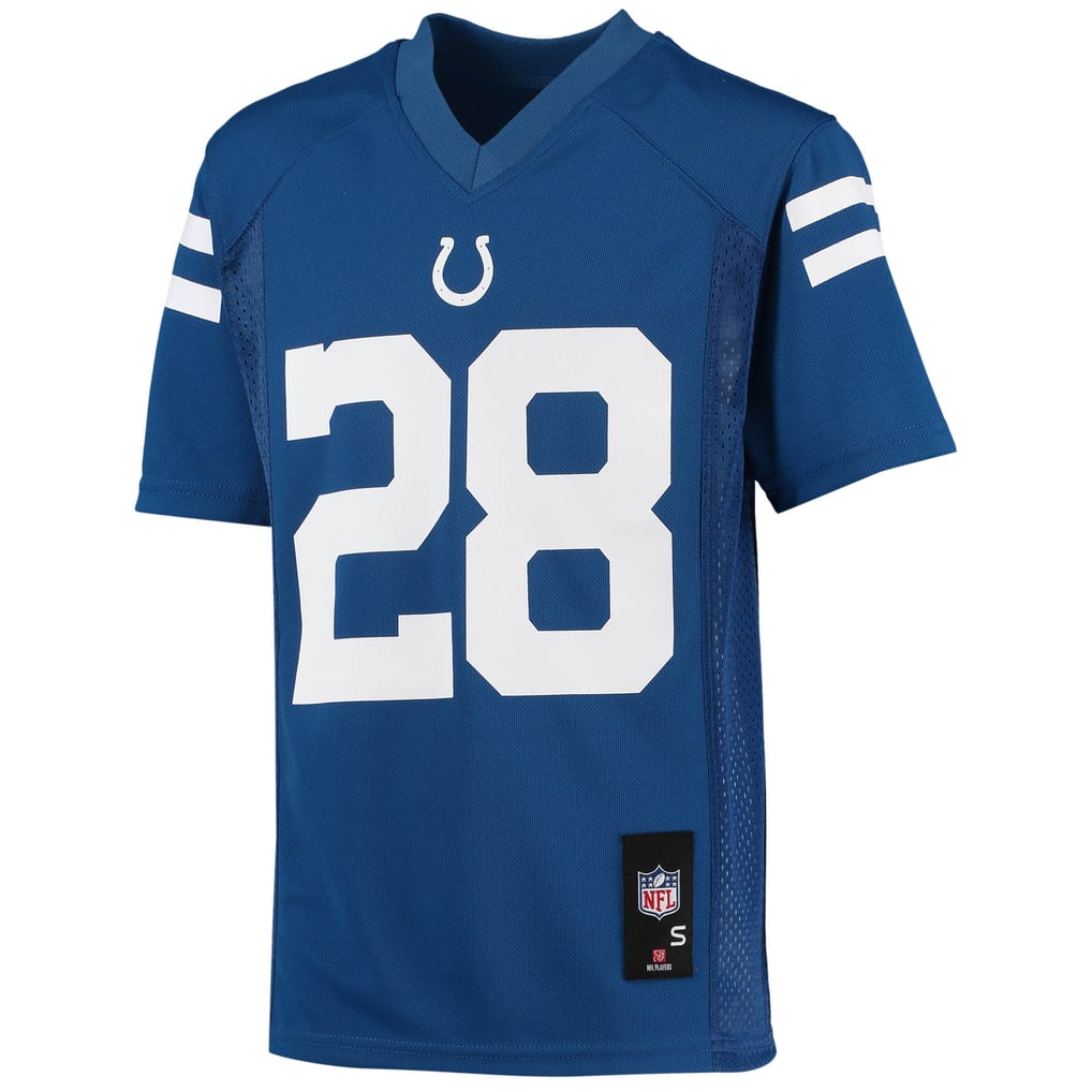 Youth Indianapolis Colts Jonathan Taylor Royal Replica Jersey - Image 3