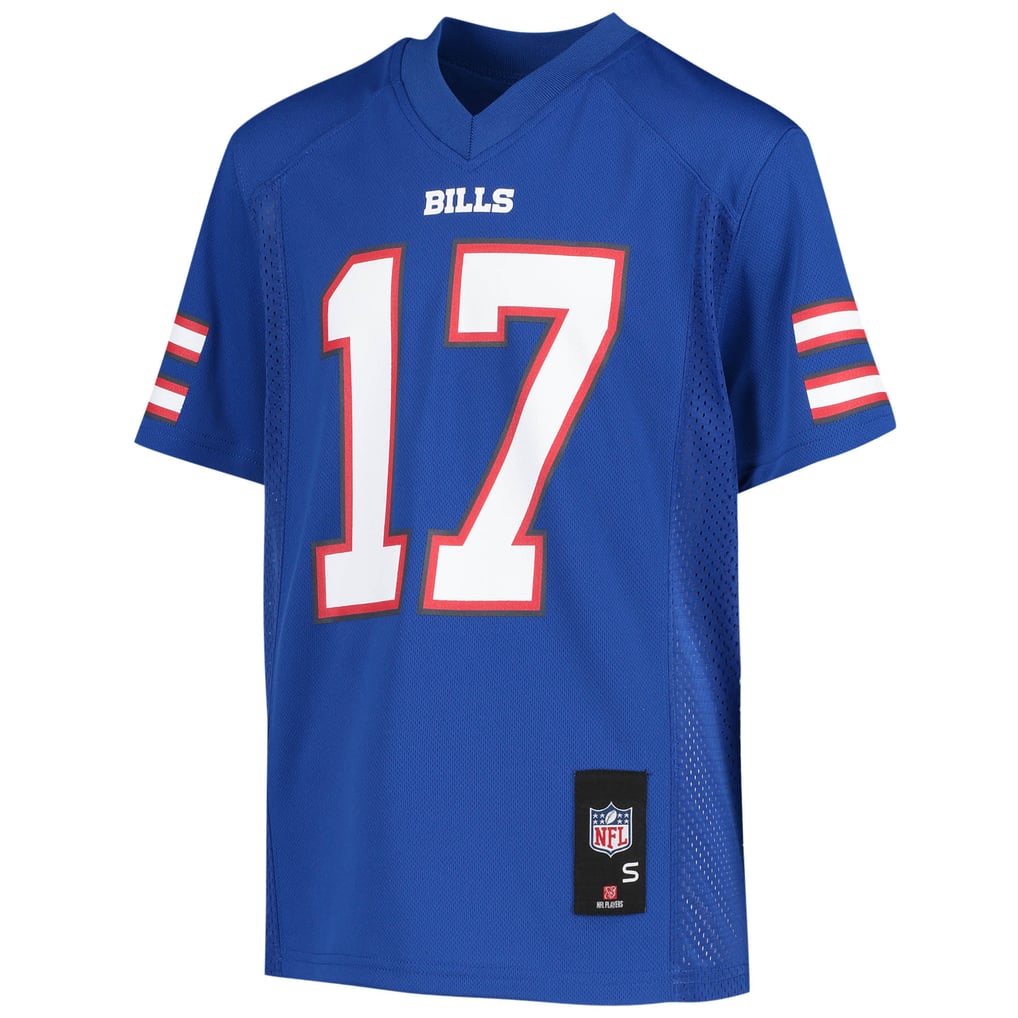 Youth Buffalo Bills Josh Allen Royal Replica Jersey - Image 3