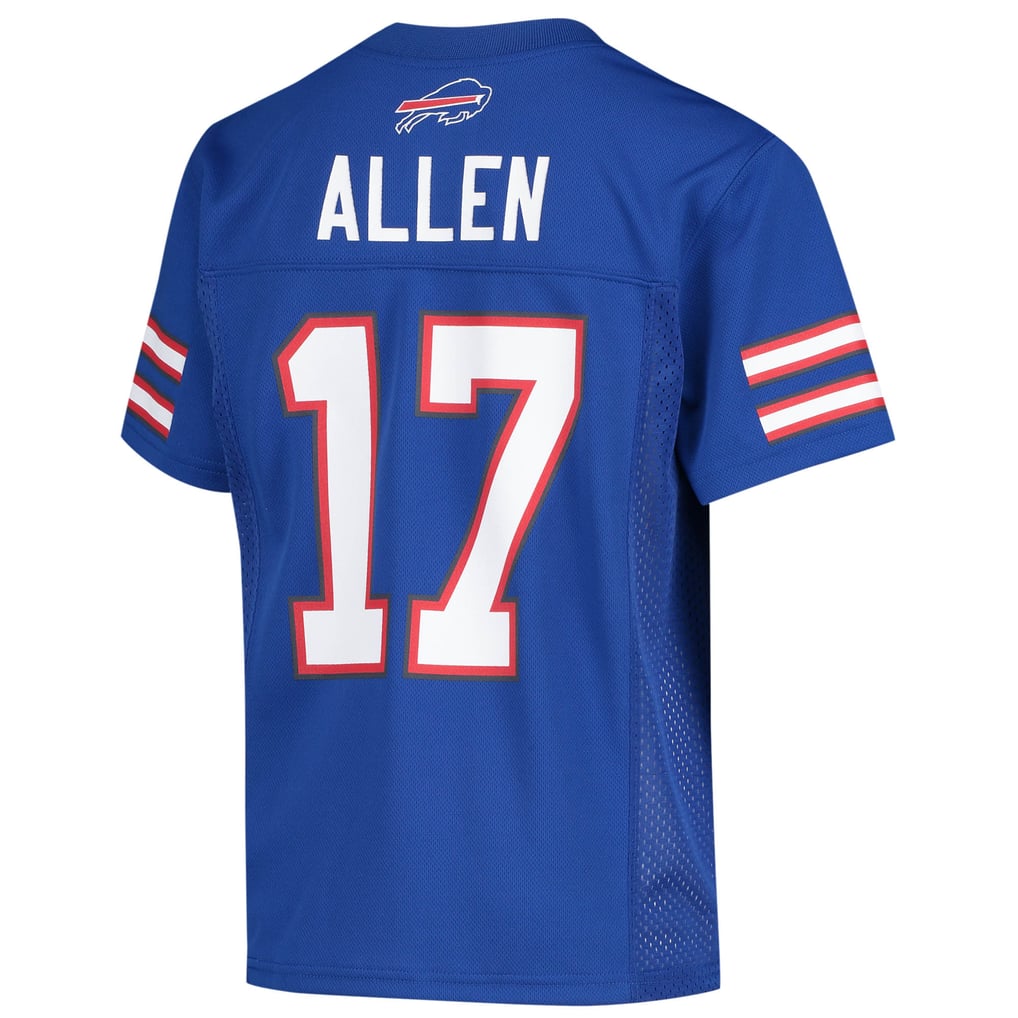Youth Buffalo Bills Josh Allen Royal Replica Jersey - Image 4