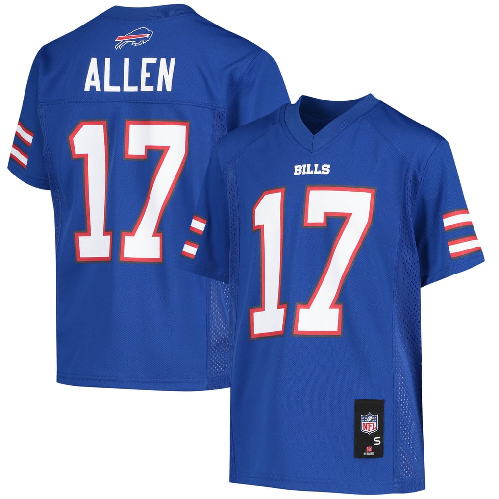 Youth Buffalo Bills Josh Allen Royal Replica Jersey - Image 1