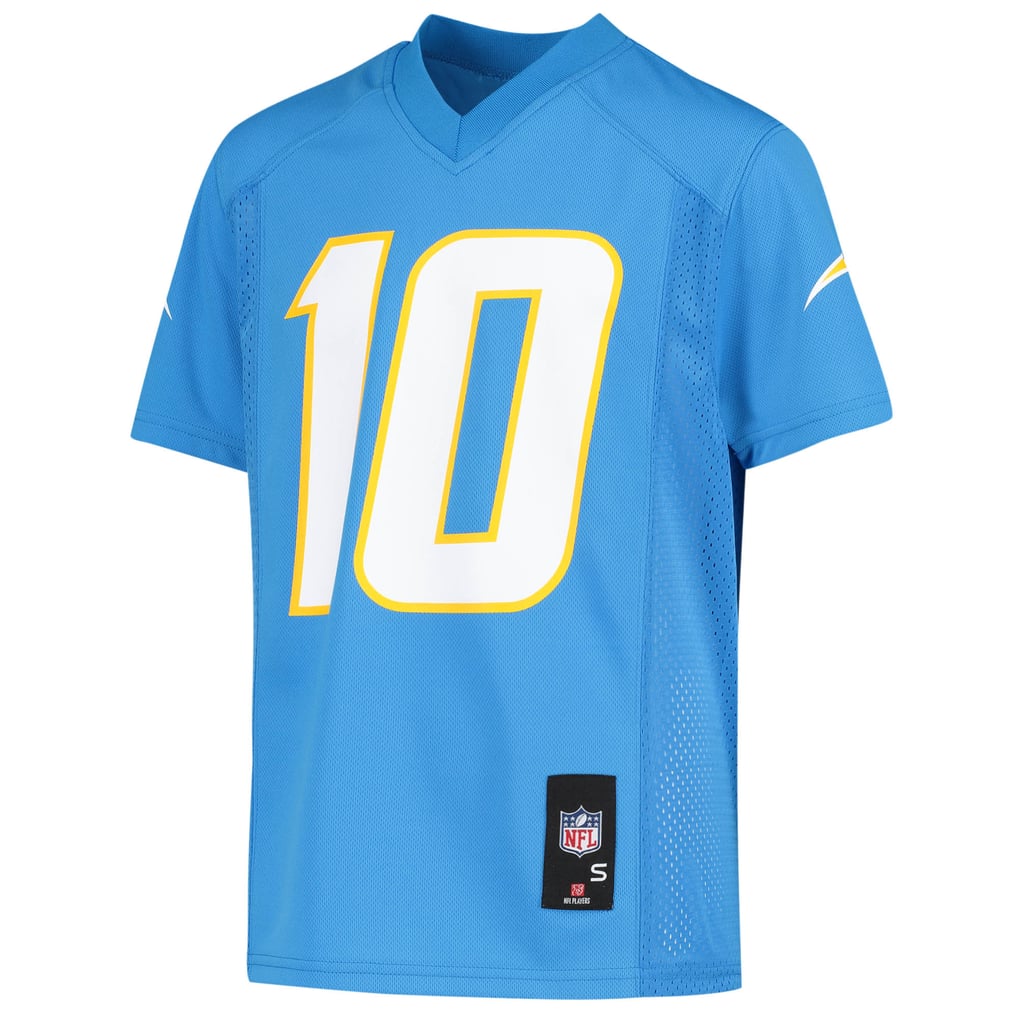 Youth Los Angeles Chargers Justin Herbert Powder Blue Replica Jersey - Image 3