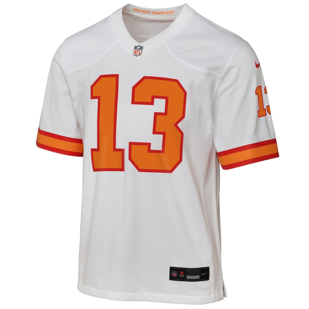 Youth '76 Tampa Bay Buccaneers Mike Evans White  Game Jersey - Image 3