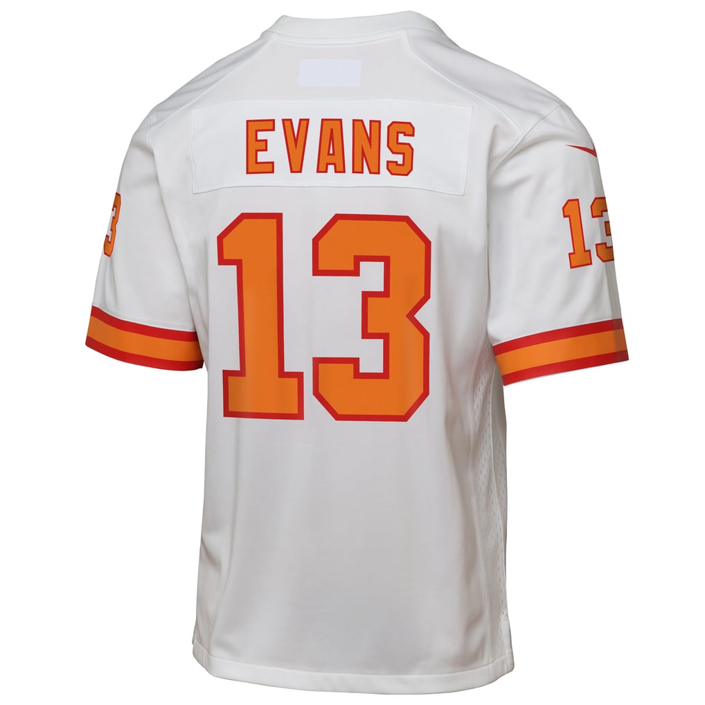Youth '76 Tampa Bay Buccaneers Mike Evans White  Game Jersey - Image 4