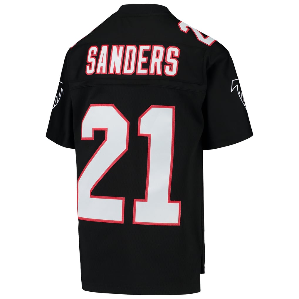 Youth Atlanta Falcons Deion Sanders Mitchell & Ness Black 1992 Legacy Retired Player Jersey