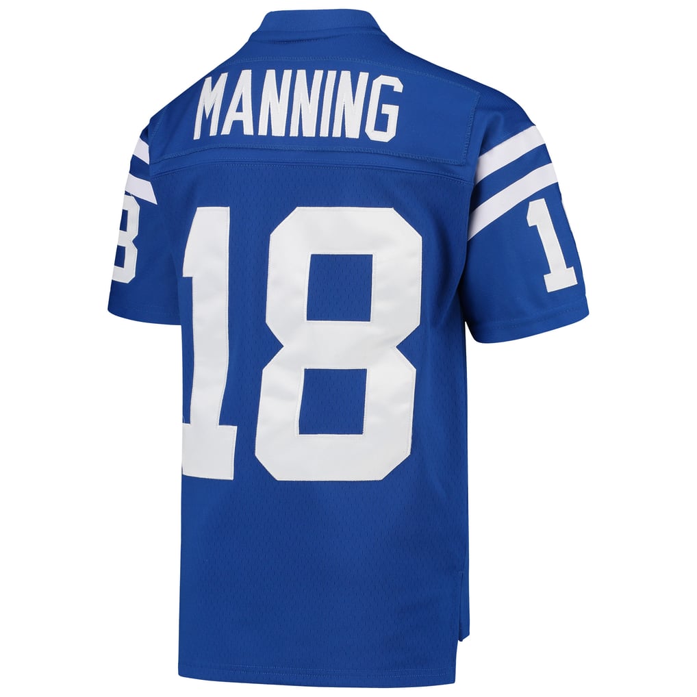Youth Indianapolis Colts Peyton Manning Mitchell & Ness Royal 1998 Legacy Retired Player Jersey - Image 4