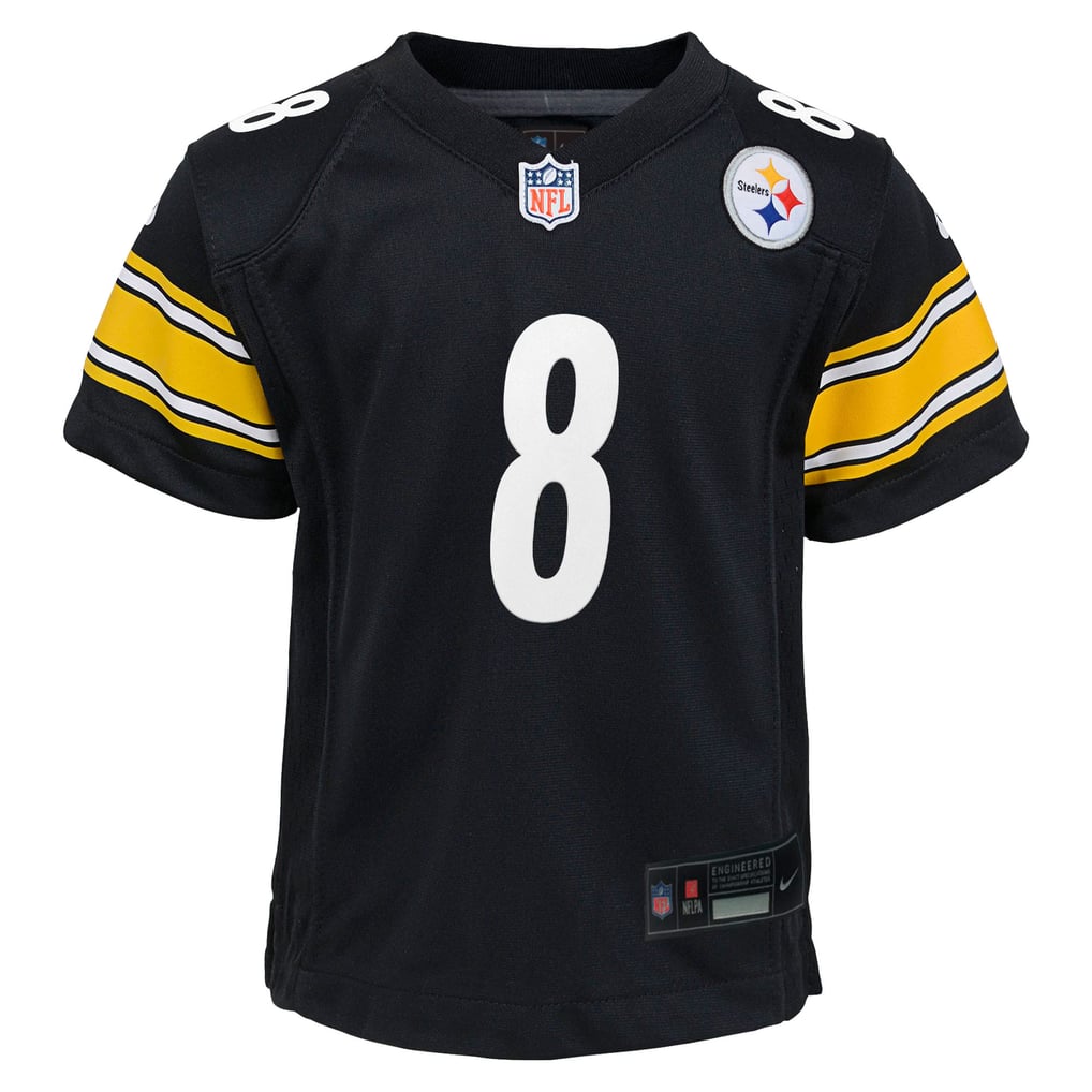 Youth Pittsburgh Steelers Aaron Rodgers Nike Black Game Jersey - Image 3