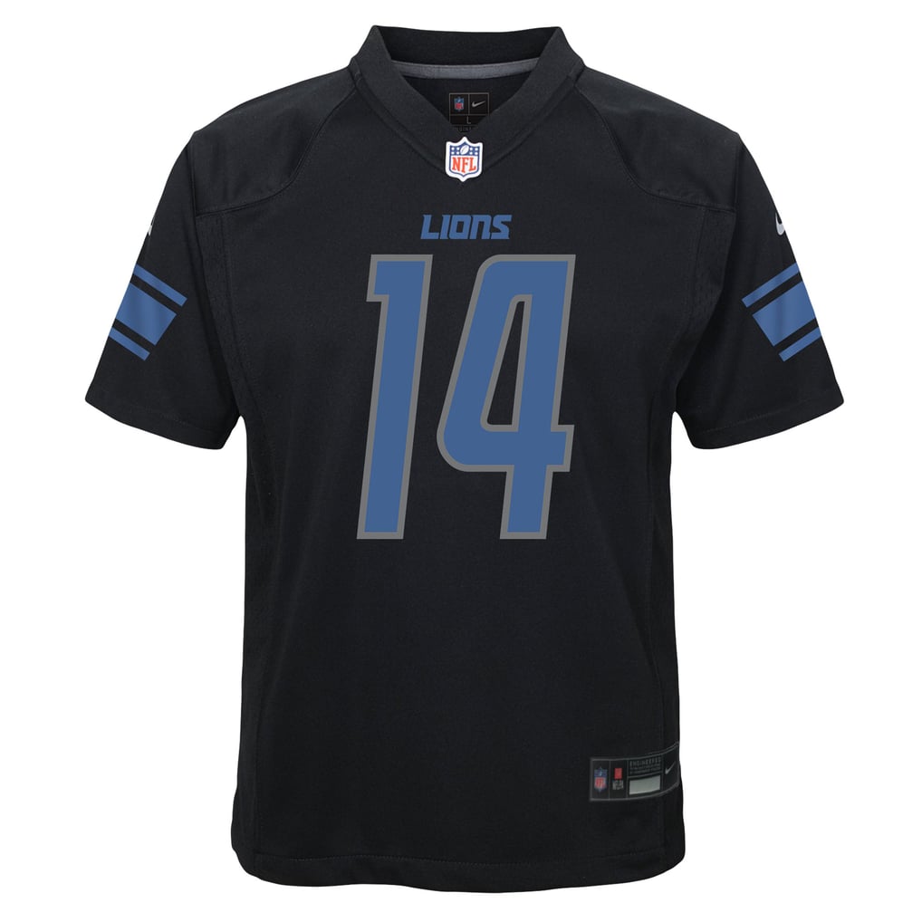 Youth Detroit Lions Amon-Ra St. Brown Nike Black Game Jersey - Image 3