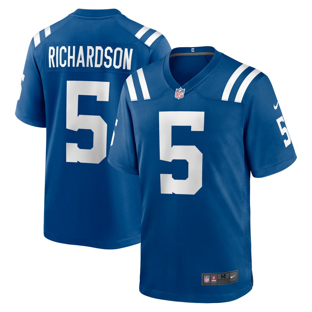 Youth Indianapolis Colts Anthony Richardson Sr. Nike Royal Game Jersey - Image 2