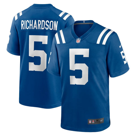 Youth Indianapolis Colts Anthony Richardson Sr. Nike Royal Game Jersey - Image 1