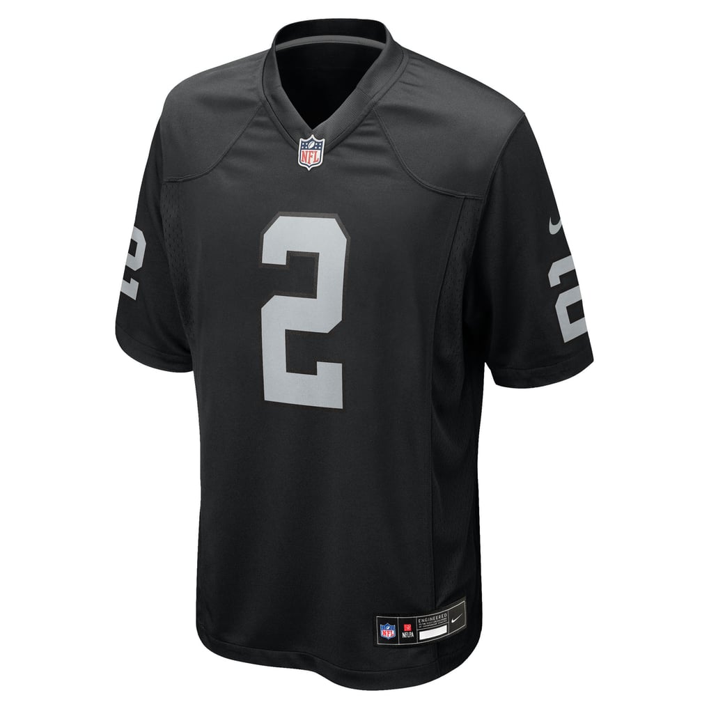 Youth Las Vegas Raiders Ashton Jeanty Nike Black Game Jersey - Image 3