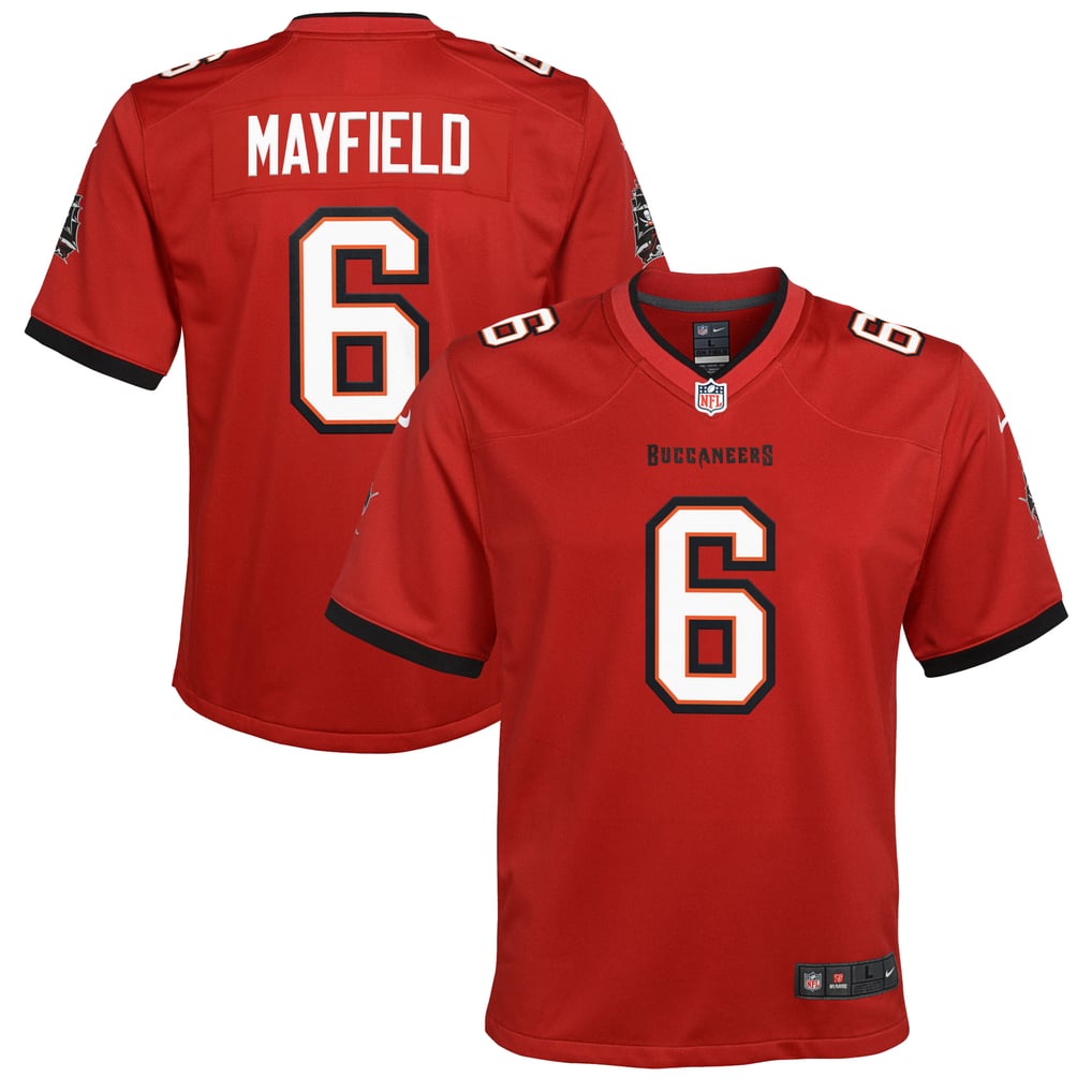 Youth Tampa Bay Buccaneers Baker Mayfield Nike Red Game Jersey - Image 2