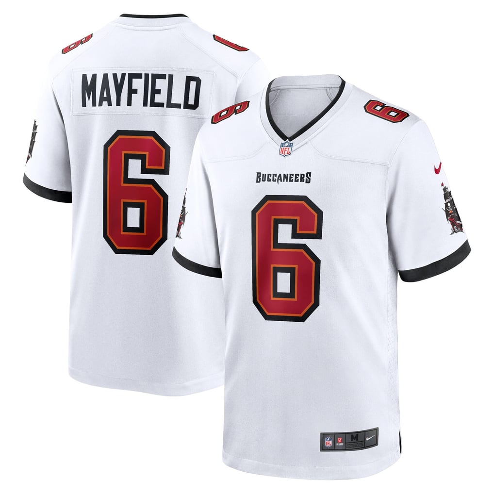Youth Tampa Bay Buccaneers Baker Mayfield Nike White Game Jersey - Image 2