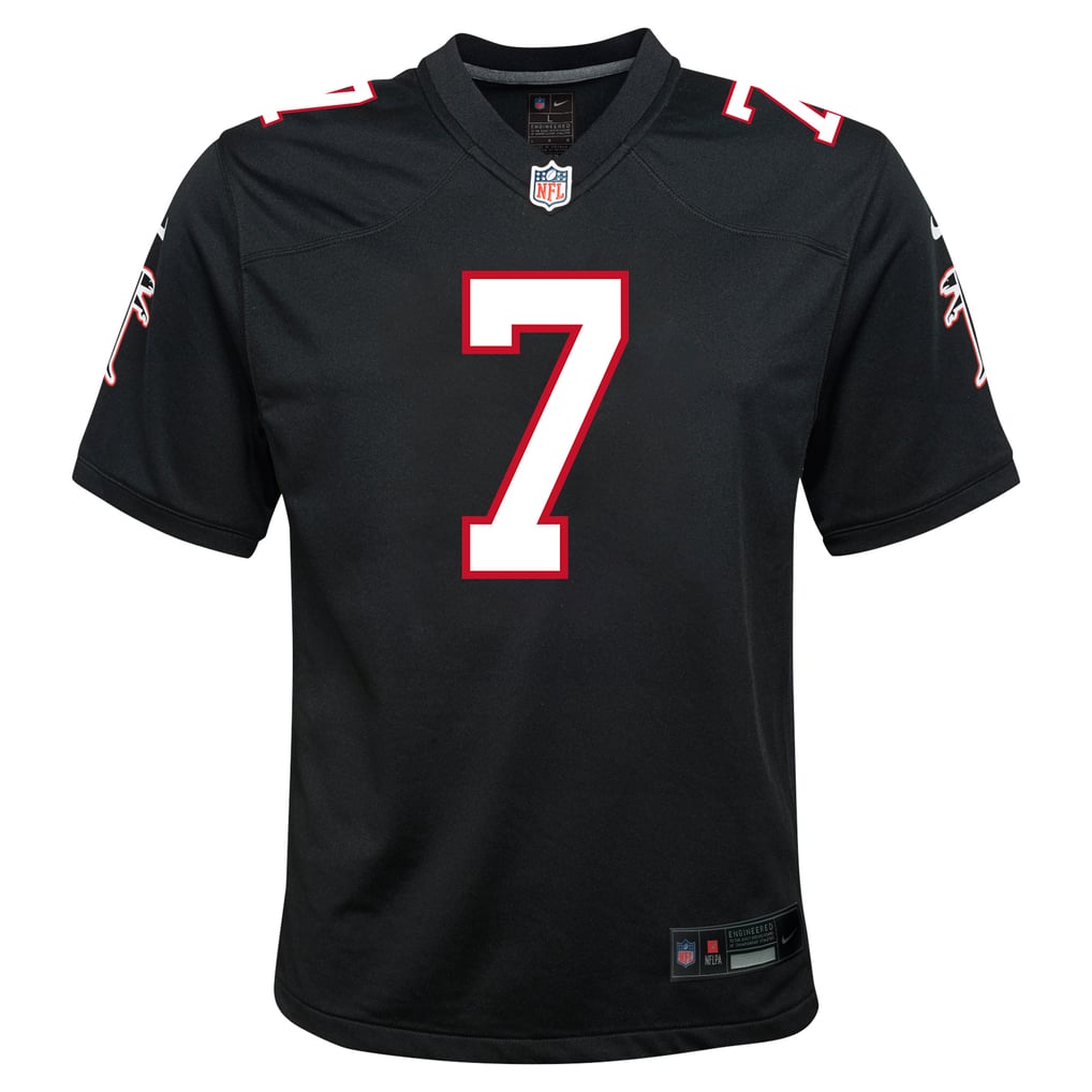 Youth Atlanta Falcons Bijan Robinson Nike Black Game Jersey