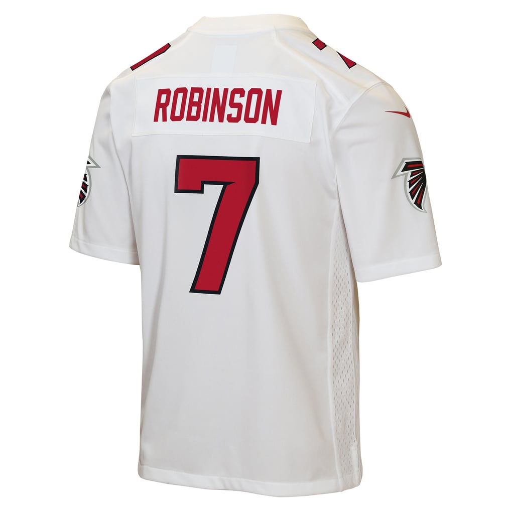 Youth Atlanta Falcons Bijan Robinson Nike White Game Jersey