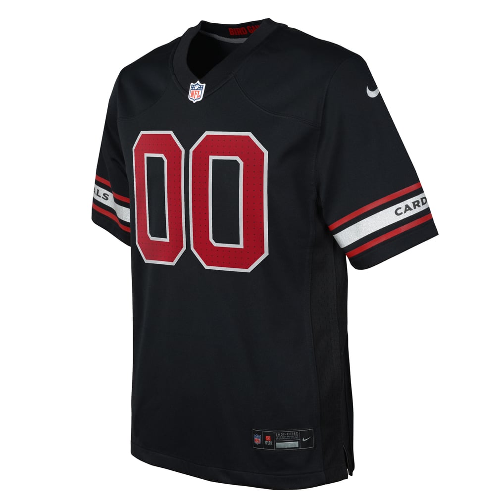 Youth Arizona Cardinals Nike Black Alternate Custom Game Jersey - Image 3