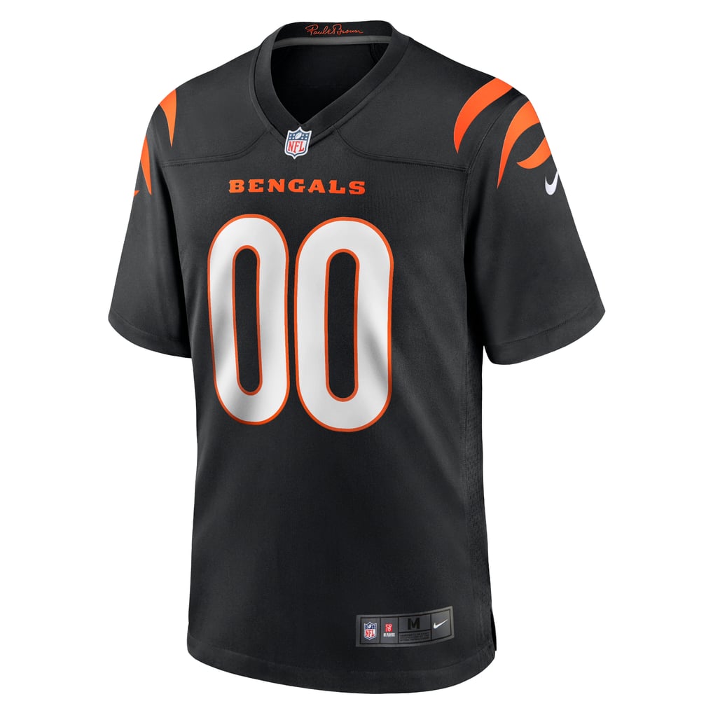 Youth Cincinnati Bengals Nike Black Logo Game Custom Jersey - Image 3